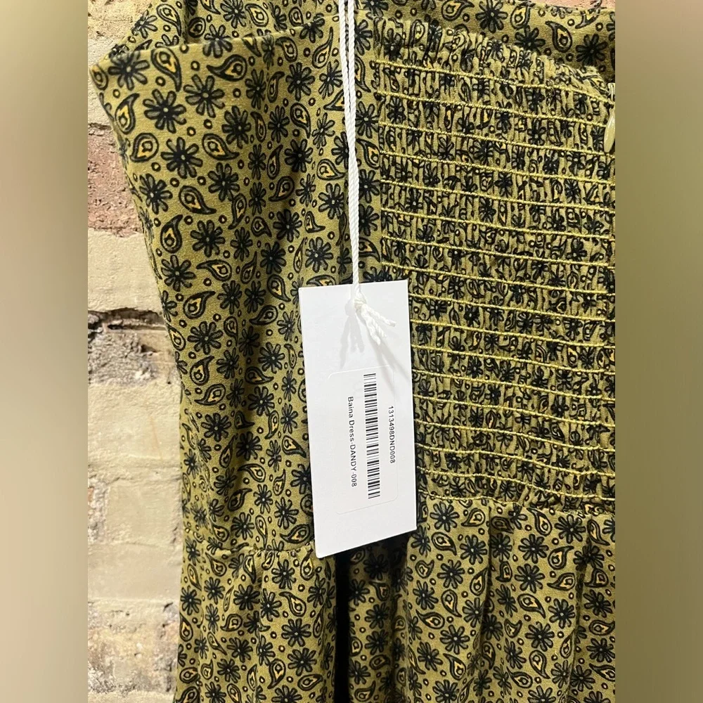 Reformation Baina dress in dandy - Picture 9 of 9